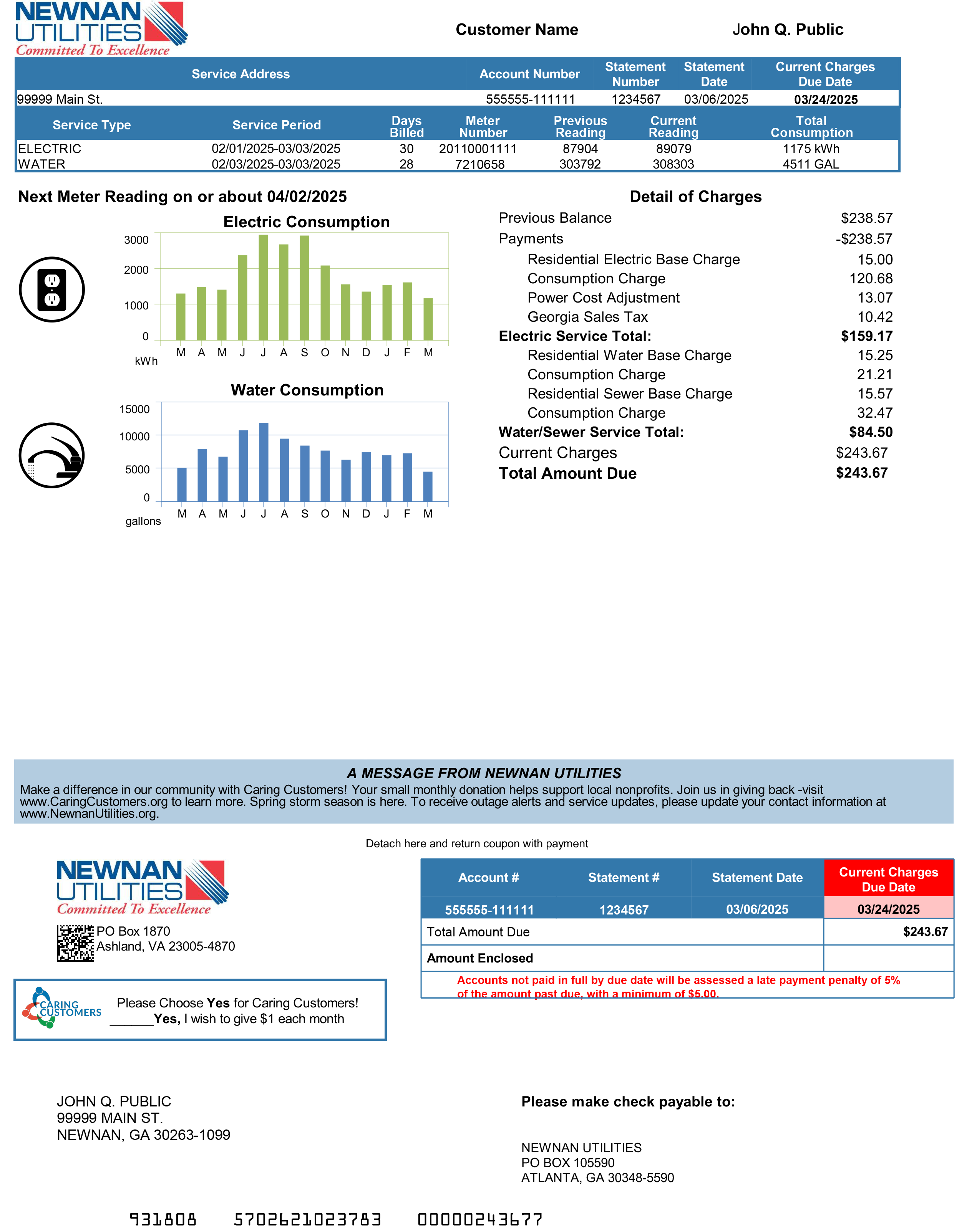 Interactive Bill