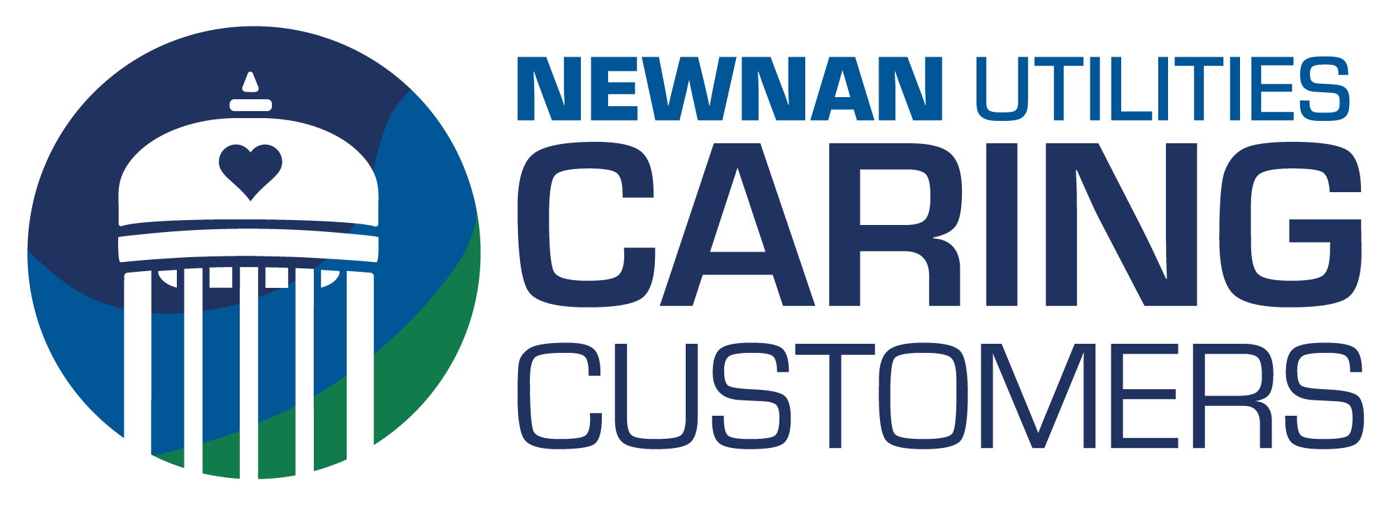 Newnan Utilities Caring Customers Logo